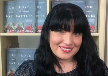 Tess Woods author interview at booktopia